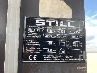 STILL FM-X20 - Elektrische heftruck: afbeelding 5 STILL FM-X20 - Elektrische heftruck: afbeelding 5