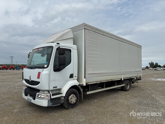 2006 Renault Midlum 220DCI 4x2 Curtain Side Truck - Schuifzeilen vrachtwagen: afbeelding 2 2006 Renault Midlum 220DCI 4x2 Curtain Side Truck - Schuifzeilen vrachtwagen: afbeelding 2