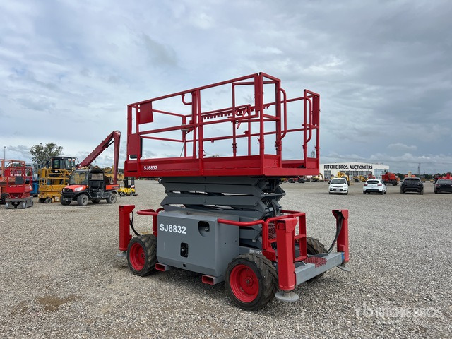 2007 Skyjack SJ6832 RT Diesel Scissor Lift - Schaarlift: afbeelding 3 2007 Skyjack SJ6832 RT Diesel Scissor Lift - Schaarlift: afbeelding 3