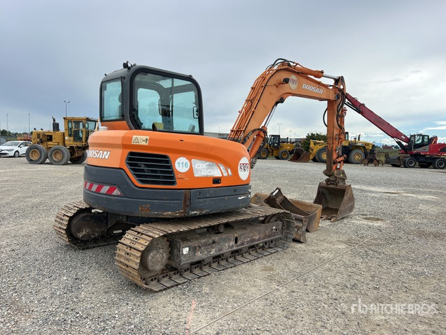 2009 Doosan DX80R Tracked Excavator - Rupsgraafmachine: afbeelding 3 2009 Doosan DX80R Tracked Excavator - Rupsgraafmachine: afbeelding 3