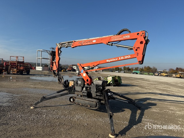 2011 Platform Basket SPIDER 18-90 Crawler Articulating Boom Lift - Knikarmhoogwerker: afbeelding 3 2011 Platform Basket SPIDER 18-90 Crawler Articulating Boom Lift - Knikarmhoogwerker: afbeelding 3
