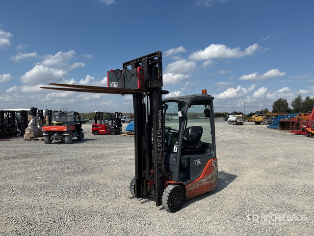 2017 Toyota 8FBET15 1500 kg Electric Forklift - Elektrische heftruck: afbeelding 2 2017 Toyota 8FBET15 1500 kg Electric Forklift - Elektrische heftruck: afbeelding 2