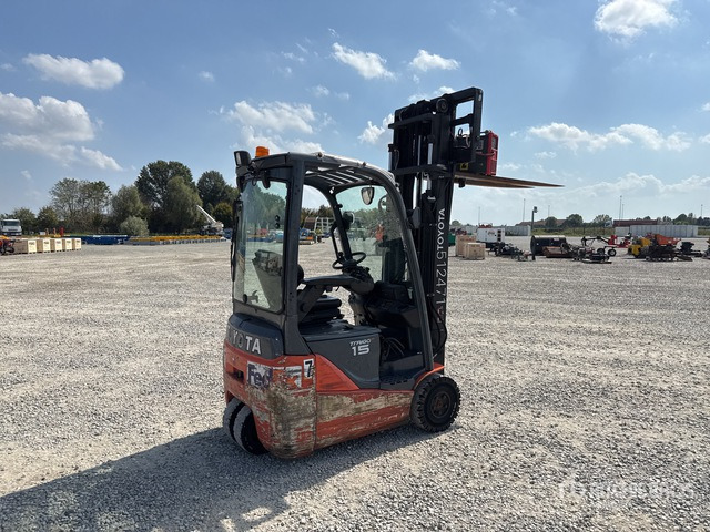 2017 Toyota 8FBET15 1500 kg Electric Forklift - Elektrische heftruck: afbeelding 4 2017 Toyota 8FBET15 1500 kg Electric Forklift - Elektrische heftruck: afbeelding 4