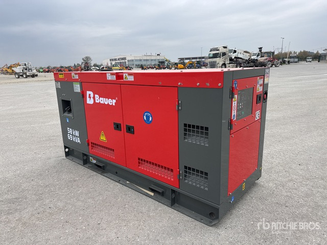2025 Bauer GFS 50 ATS 50 kW / 62.5 kVA (Unused) Generator Set - Industrie generator: afbeelding 1 2025 Bauer GFS 50 ATS 50 kW / 62.5 kVA (Unused) Generator Set - Industrie generator: afbeelding 1