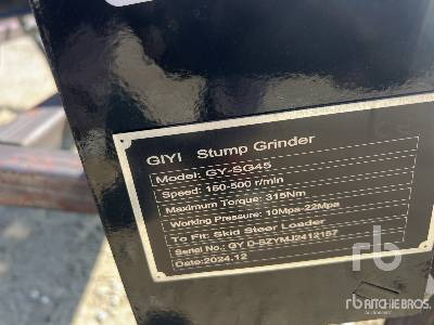 GIYI GY-SG45 (Unused) - Stobbenfrees: afbeelding 5 GIYI GY-SG45 (Unused) - Stobbenfrees: afbeelding 5