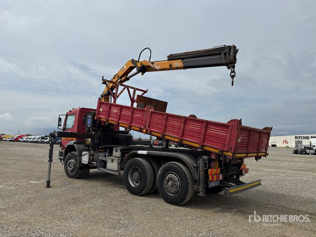 Mercedes-Benz Atego 1828 Autocarro ribaltabile con gru - Kipper vrachtwagen, Kraanwagen: afbeelding 4 Mercedes-Benz Atego 1828 Autocarro ribaltabile con gru - Kipper vrachtwagen, Kraanwagen: afbeelding 4