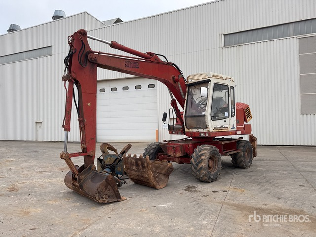 1995 Liebherr A312 Pelle Sur Pneus Wheel Excavator - Mobiele graafmachine: afbeelding 2 1995 Liebherr A312 Pelle Sur Pneus Wheel Excavator - Mobiele graafmachine: afbeelding 2