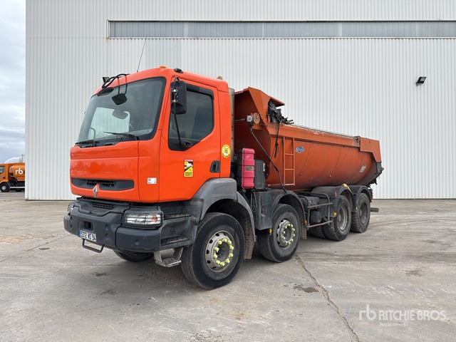 2004 Renault Kerax 8x4 Camion Benne Tri/A Dump Truck - Kipper vrachtwagen: afbeelding 1 2004 Renault Kerax 8x4 Camion Benne Tri/A Dump Truck - Kipper vrachtwagen: afbeelding 1