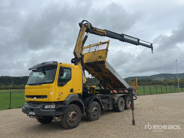 2006 Renault Kerax 380 2005 Palfinger PK20002 6100 kg ... Dump Truck with Crane - Kipper vrachtwagen: afbeelding 2 2006 Renault Kerax 380 2005 Palfinger PK20002 6100 kg ... Dump Truck with Crane - Kipper vrachtwagen: afbeelding 2