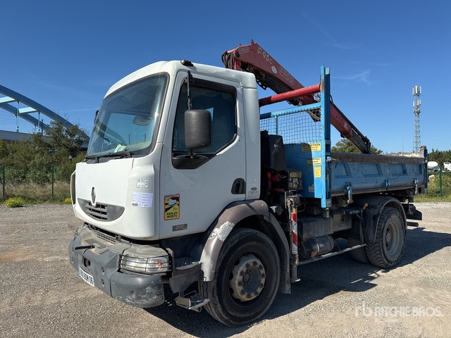 2006 Renault Midlum 220 DCI 2006 Fassi F95AC.22 4360 kg Art ... Dump Truck with Crane - Kipper vrachtwagen, Kraanwagen: afbeelding 1 2006 Renault Midlum 220 DCI 2006 Fassi F95AC.22 4360 kg Art ... Dump Truck with Crane - Kipper vrachtwagen, Kraanwagen: afbeelding 1