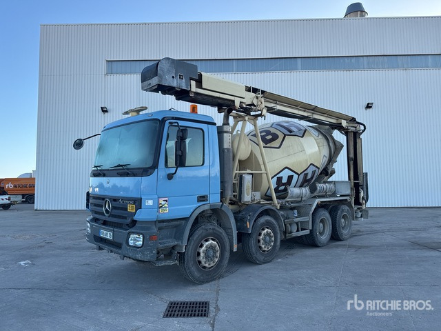 2007 Mercedes-Benz Actros 3236 8x4 Camion Toupie 8x4 Mixer Truck - Betonmixer: afbeelding 2 2007 Mercedes-Benz Actros 3236 8x4 Camion Toupie 8x4 Mixer Truck - Betonmixer: afbeelding 2