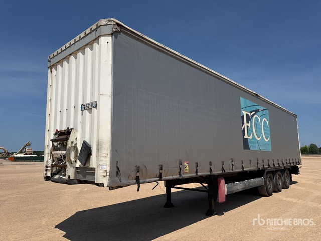 2008 Krone SD Tri/A Semi Remorque A Rideaux C ... Curtain Side Trailer - Klepelmaaier/ Mulcher: afbeelding 1 2008 Krone SD Tri/A Semi Remorque A Rideaux C ... Curtain Side Trailer - Klepelmaaier/ Mulcher: afbeelding 1