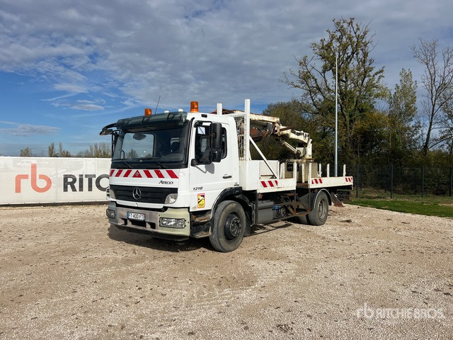 2008 Mercedes-Benz Atego 1218 2008 HEP Telecom20 on 4x2 Camio ... Digger Derrick Truck - Heimachine: afbeelding 2 2008 Mercedes-Benz Atego 1218 2008 HEP Telecom20 on 4x2 Camio ... Digger Derrick Truck - Heimachine: afbeelding 2