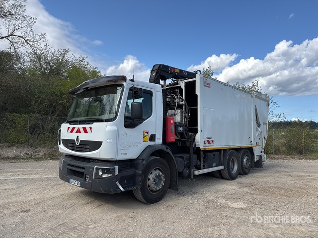 2008 Renault Kerax 370 DXi 6x2 Rear Loader Camion A Ordure ... Waste Collection Truck - Vuilniswagen: afbeelding 2 2008 Renault Kerax 370 DXi 6x2 Rear Loader Camion A Ordure ... Waste Collection Truck - Vuilniswagen: afbeelding 2