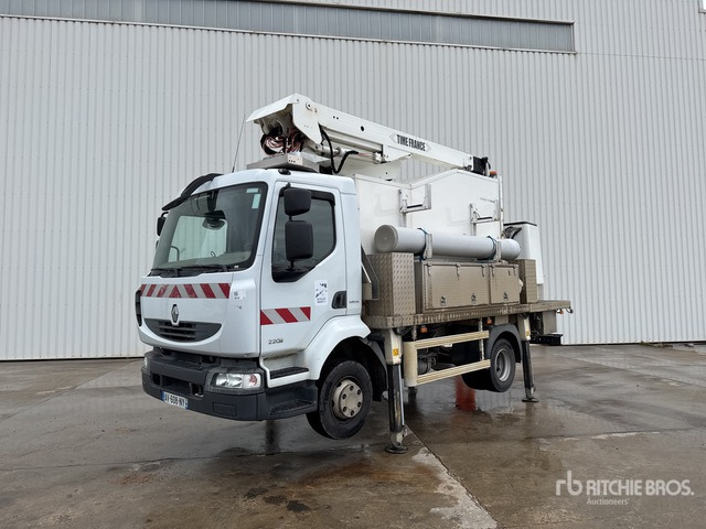 2010 Renault Midlum 2010 Time VST244NF 14 m on 4x2 ... Bucket Truck - Vrachtwagen hoogwerker: afbeelding 4 2010 Renault Midlum 2010 Time VST244NF 14 m on 4x2 ... Bucket Truck - Vrachtwagen hoogwerker: afbeelding 4