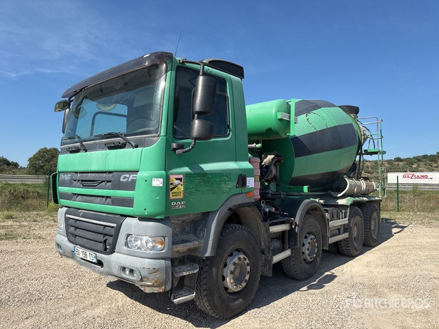 2011 DAF CF85.410 8x4 Camion Malaxeur 8x4 Mixer Truck - Betonmixer: afbeelding 1 2011 DAF CF85.410 8x4 Camion Malaxeur 8x4 Mixer Truck - Betonmixer: afbeelding 1