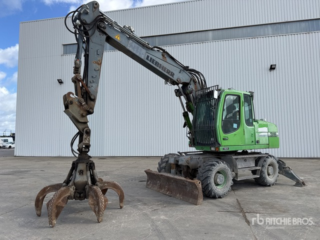 2011 Liebherr A 316 Litronic Pelle Sur Pneus Wheel Excavator - Mobiele graafmachine: afbeelding 1 2011 Liebherr A 316 Litronic Pelle Sur Pneus Wheel Excavator - Mobiele graafmachine: afbeelding 1