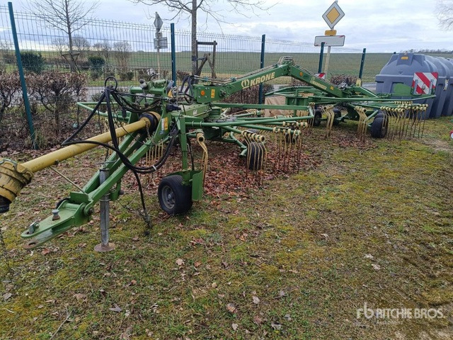 2012 Krone Swadro 710 7.10 m 2 Rotor Andaineur Hay Rake - Klepelmaaier/ Mulcher: afbeelding 1 2012 Krone Swadro 710 7.10 m 2 Rotor Andaineur Hay Rake - Klepelmaaier/ Mulcher: afbeelding 1
