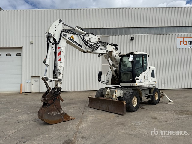 2013 Liebherr A 914 Compact Pelle Sur Pneus Wheel Excavator - Mobiele graafmachine: afbeelding 2 2013 Liebherr A 914 Compact Pelle Sur Pneus Wheel Excavator - Mobiele graafmachine: afbeelding 2