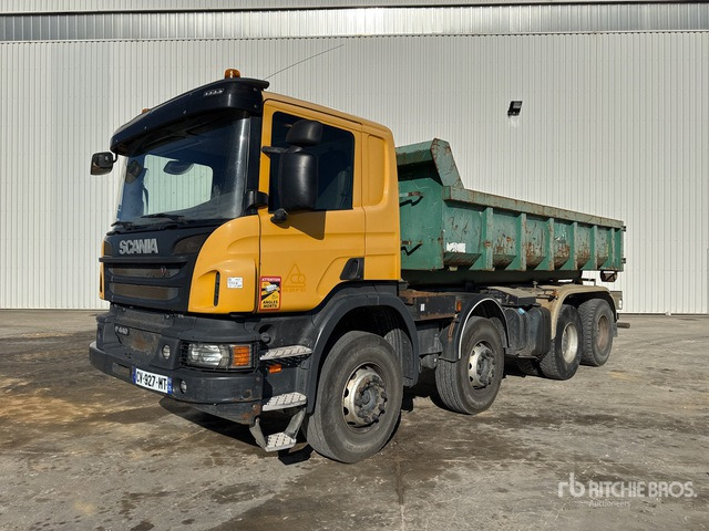 2013 Scania P440 8x4 Camion Ampliroll 8x4 Roll-Off Truck - Haakarmsysteem vrachtwagen: afbeelding 1 2013 Scania P440 8x4 Camion Ampliroll 8x4 Roll-Off Truck - Haakarmsysteem vrachtwagen: afbeelding 1