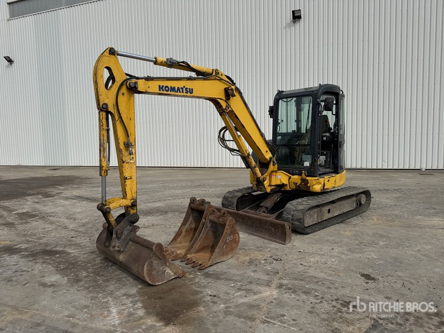 2014 Komatsu PC55MR-3 Mini-Pelle Mini Excavator:  <6.6t - Minigraafmachine: afbeelding 2 2014 Komatsu PC55MR-3 Mini-Pelle Mini Excavator:  <6.6t - Minigraafmachine: afbeelding 2