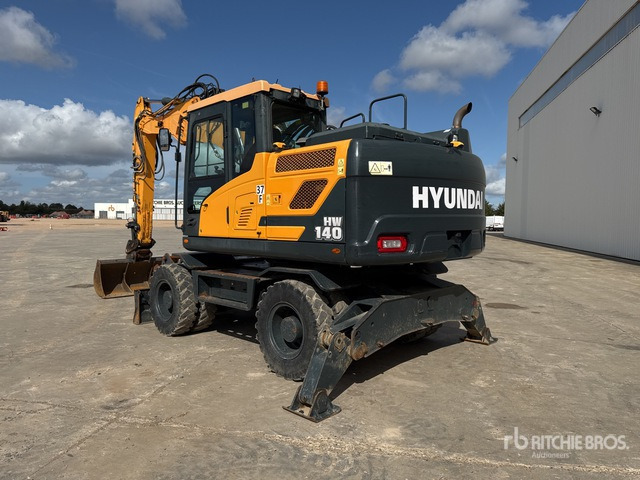 2020 Hyundai HW140 Pelle Sur Pneus Wheel Excavator - Mobiele graafmachine: afbeelding 2 2020 Hyundai HW140 Pelle Sur Pneus Wheel Excavator - Mobiele graafmachine: afbeelding 2