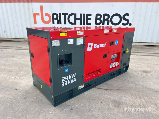 2025 Bauer GFS-24kW 30 kVA Skid-Mounted (Unused) Generator Set - Industrie generator: afbeelding 1 2025 Bauer GFS-24kW 30 kVA Skid-Mounted (Unused) Generator Set - Industrie generator: afbeelding 1