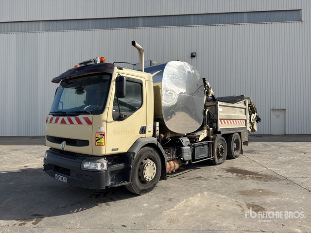 2002 Renault 370-26 Secmair 5000 L on 6x2 Bi-Repand ... Asphalt Distributor Truck - Andere machine: afbeelding 1 2002 Renault 370-26 Secmair 5000 L on 6x2 Bi-Repand ... Asphalt Distributor Truck - Andere machine: afbeelding 1