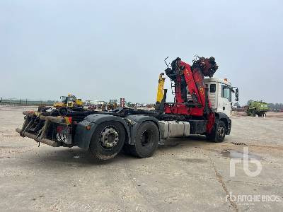 MAN TGA26.440 6x2 Camion Ampliroll Avec Grue - Haakarmsysteem vrachtwagen: afbeelding 5 MAN TGA26.440 6x2 Camion Ampliroll Avec Grue - Haakarmsysteem vrachtwagen: afbeelding 5