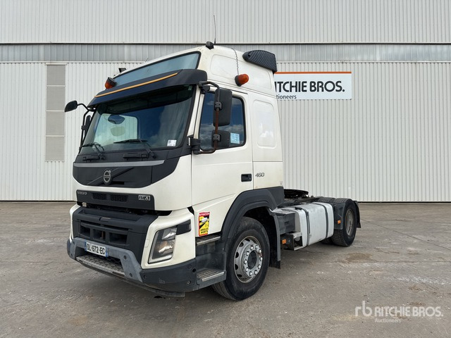 2014 Volvo FMX 460 4x2 Tracteur Routier Cabine Cou ... S/A Sleeper Truck Tractor - Trekker: afbeelding 2 2014 Volvo FMX 460 4x2 Tracteur Routier Cabine Cou ... S/A Sleeper Truck Tractor - Trekker: afbeelding 2