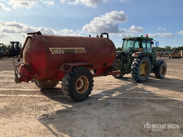 1997 John Deere 6400 Tractor & Water Tank Trailer. 4WD Tractor - Tractor: afbeelding 4 1997 John Deere 6400 Tractor & Water Tank Trailer. 4WD Tractor - Tractor: afbeelding 4