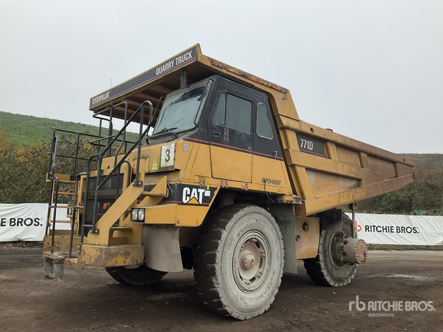 1999 Cat 771D Haul Truck - Zelfrijdende kiepwagen: afbeelding 1 1999 Cat 771D Haul Truck - Zelfrijdende kiepwagen: afbeelding 1