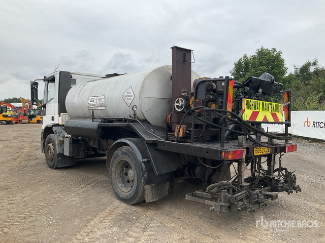 2002 Iveco Tector 4x2 Asphalt Distributor Truck - Klepelmaaier/ Mulcher: afbeelding 4 2002 Iveco Tector 4x2 Asphalt Distributor Truck - Klepelmaaier/ Mulcher: afbeelding 4