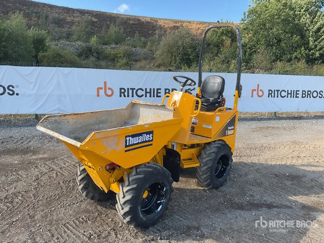 2009 Thwaites MACH201 1 ton 4x4 Hi-Tip Dumper - Kiepwagen: afbeelding 1 2009 Thwaites MACH201 1 ton 4x4 Hi-Tip Dumper - Kiepwagen: afbeelding 1