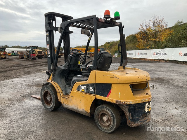 2010 Cat DP35N 3500 kg Forklift - Diesel heftruck: afbeelding 3 2010 Cat DP35N 3500 kg Forklift - Diesel heftruck: afbeelding 3