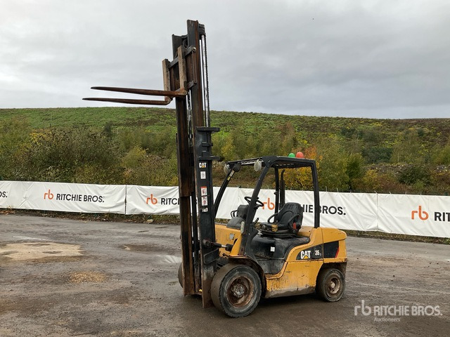 2010 Cat DP35N 3500 kg Forklift - Diesel heftruck: afbeelding 1 2010 Cat DP35N 3500 kg Forklift - Diesel heftruck: afbeelding 1