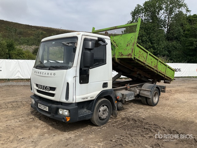 2012 Iveco Eurocargo 75E16 4x2 Roll-Off Truck - Klepelmaaier/ Mulcher: afbeelding 2 2012 Iveco Eurocargo 75E16 4x2 Roll-Off Truck - Klepelmaaier/ Mulcher: afbeelding 2