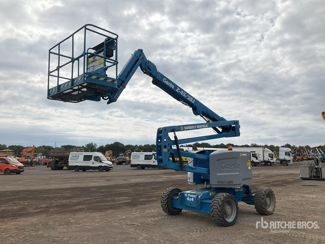 2014 Genie Z4525J 4WD Diesel Articulating Boom Lift - Knikarmhoogwerker: afbeelding 1 2014 Genie Z4525J 4WD Diesel Articulating Boom Lift - Knikarmhoogwerker: afbeelding 1