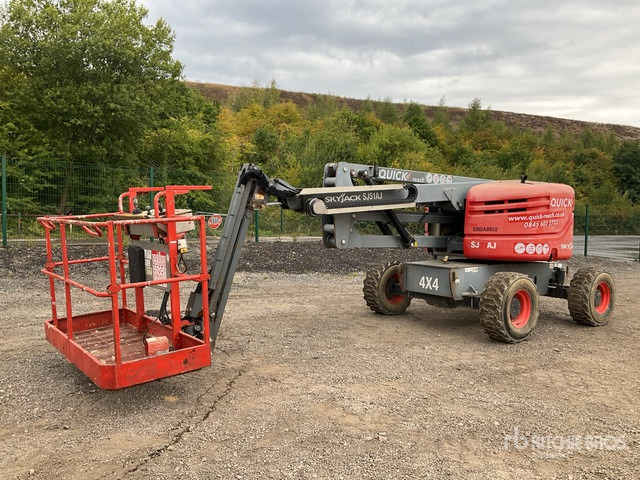 2014 Skyjack SJ51AJ 4WD Diesel Articulating Boom Lift - Knikarmhoogwerker: afbeelding 1 2014 Skyjack SJ51AJ 4WD Diesel Articulating Boom Lift - Knikarmhoogwerker: afbeelding 1