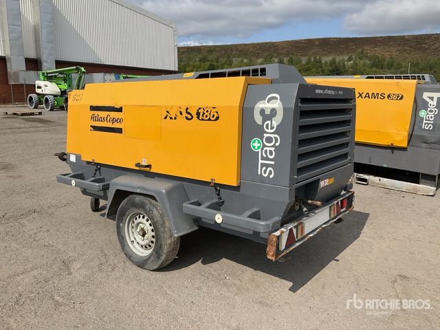 2015 Atlas Copco XAS186 Mobile Air Compressor - Luchtcompressor: afbeelding 4 2015 Atlas Copco XAS186 Mobile Air Compressor - Luchtcompressor: afbeelding 4