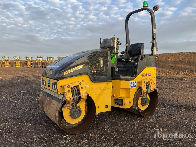 2015 Bomag 120AD-5 Double Drum Roller - Wals: afbeelding 2 2015 Bomag 120AD-5 Double Drum Roller - Wals: afbeelding 2