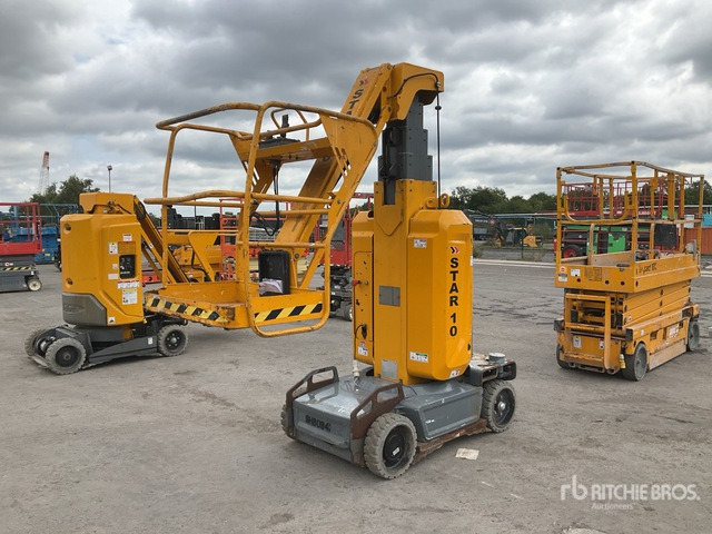 2015 Haulotte Star 10 Vertical Mast Lift - Verticale masthoogwerker: afbeelding 1 2015 Haulotte Star 10 Vertical Mast Lift - Verticale masthoogwerker: afbeelding 1