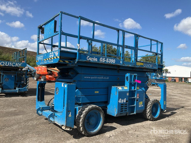 2016 Genie GS5390 4x4 Diesel Scissor Lift - Schaarlift: afbeelding 1 2016 Genie GS5390 4x4 Diesel Scissor Lift - Schaarlift: afbeelding 1
