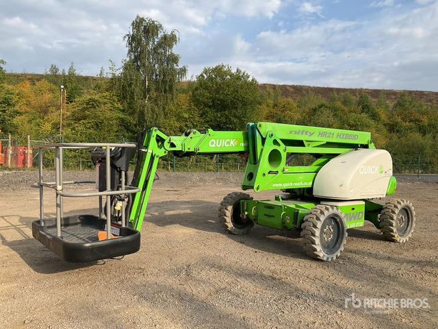 2016 Nifty HR21 4WD Hybrid Articulating Boom Lift - Knikarmhoogwerker: afbeelding 2 2016 Nifty HR21 4WD Hybrid Articulating Boom Lift - Knikarmhoogwerker: afbeelding 2