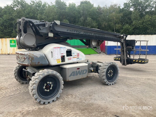 2016 Nifty HR21 4WD Hybrid Articulating Boom Lift - Knikarmhoogwerker: afbeelding 3 2016 Nifty HR21 4WD Hybrid Articulating Boom Lift - Knikarmhoogwerker: afbeelding 3