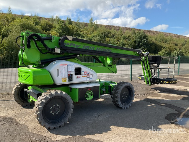 2016 Nifty HR21 4WD Hybrid Articulating Boom Lift - Knikarmhoogwerker: afbeelding 3 2016 Nifty HR21 4WD Hybrid Articulating Boom Lift - Knikarmhoogwerker: afbeelding 3