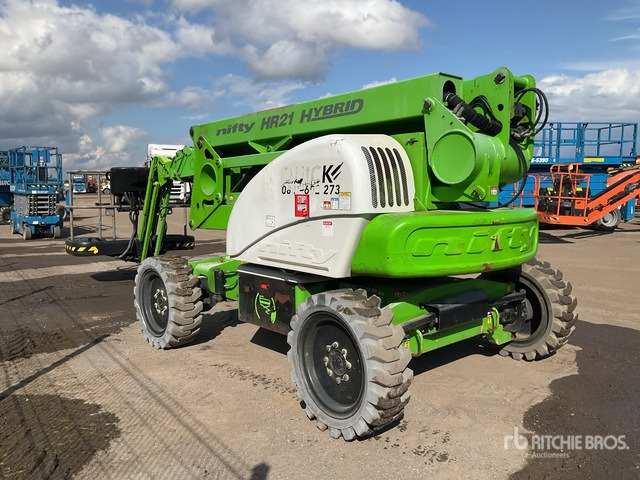 2016 Nifty HR21 4WD Hybrid Articulating Boom Lift - Knikarmhoogwerker: afbeelding 4 2016 Nifty HR21 4WD Hybrid Articulating Boom Lift - Knikarmhoogwerker: afbeelding 4