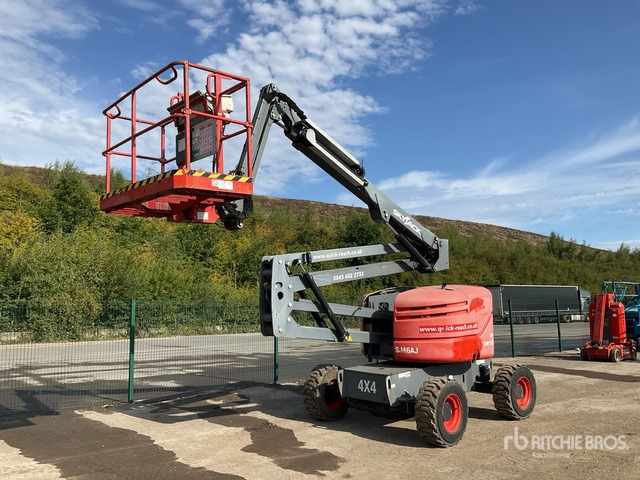 2016 Skyjack SJ46AJ 4WD Diesel Articulating Boom Lift - Knikarmhoogwerker: afbeelding 2 2016 Skyjack SJ46AJ 4WD Diesel Articulating Boom Lift - Knikarmhoogwerker: afbeelding 2