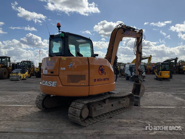 2017 Case CX80C Tracked Excavator - Rupsgraafmachine: afbeelding 4 2017 Case CX80C Tracked Excavator - Rupsgraafmachine: afbeelding 4
