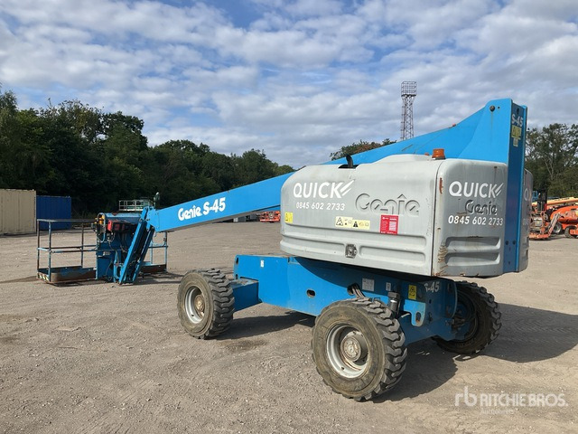 2017 Genie S45 4WD Diesel Telescopic Boom Lift - Telescoophoogwerker: afbeelding 2 2017 Genie S45 4WD Diesel Telescopic Boom Lift - Telescoophoogwerker: afbeelding 2